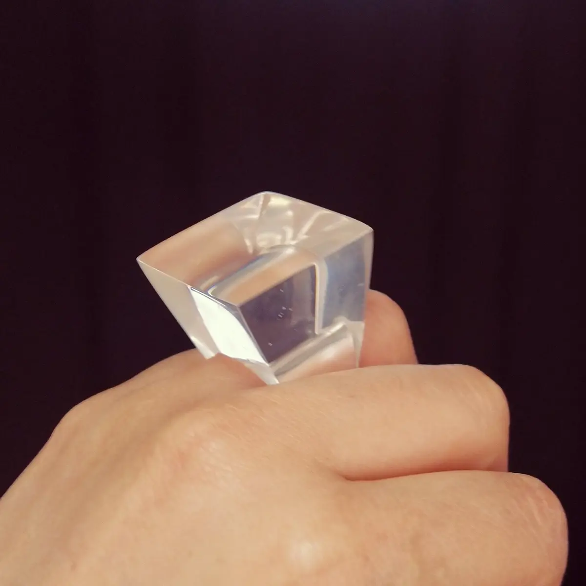 Anillo Codro transparente STOCK
