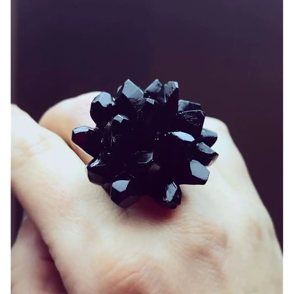 Anillo coro negro STOCK