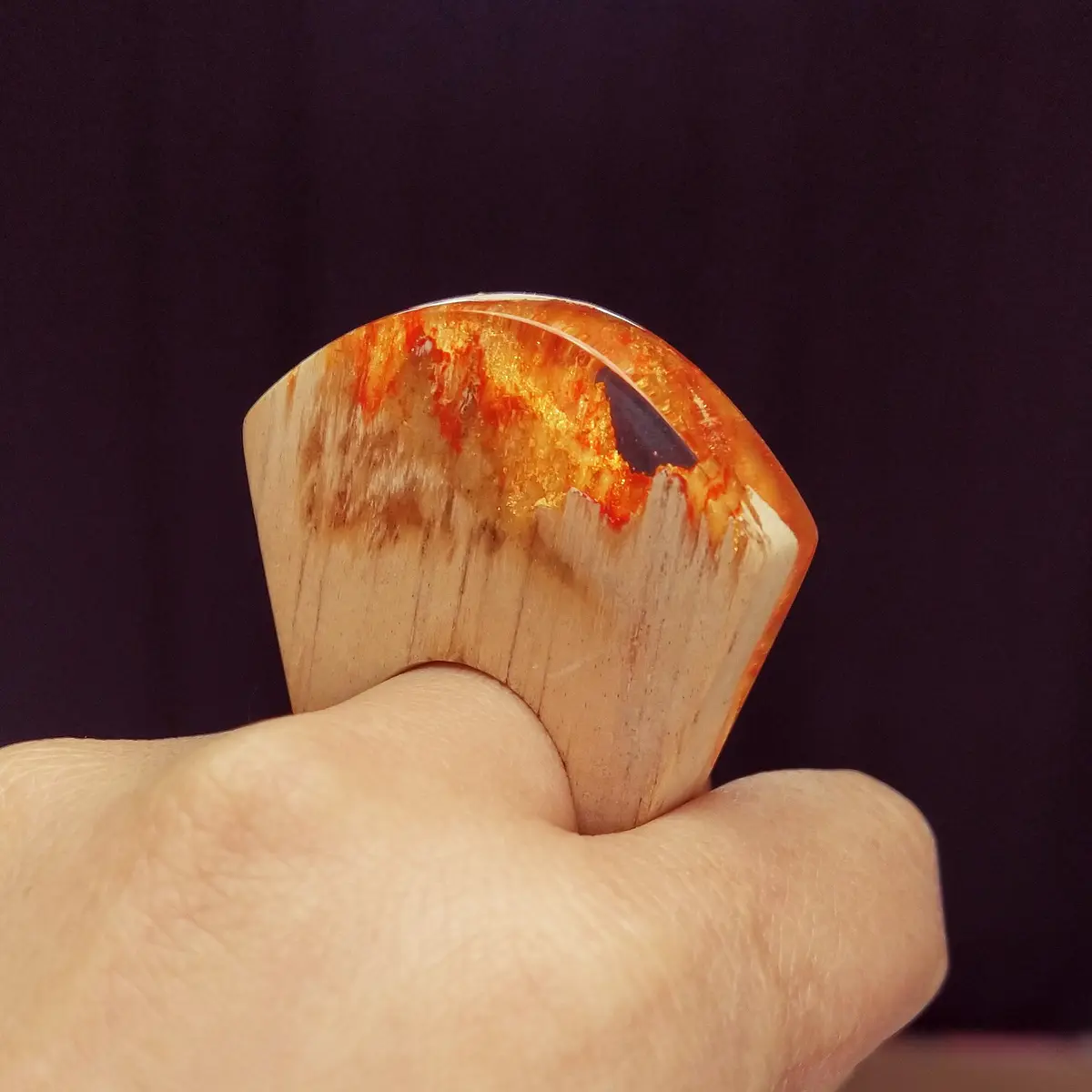 Anillo madera STOCK