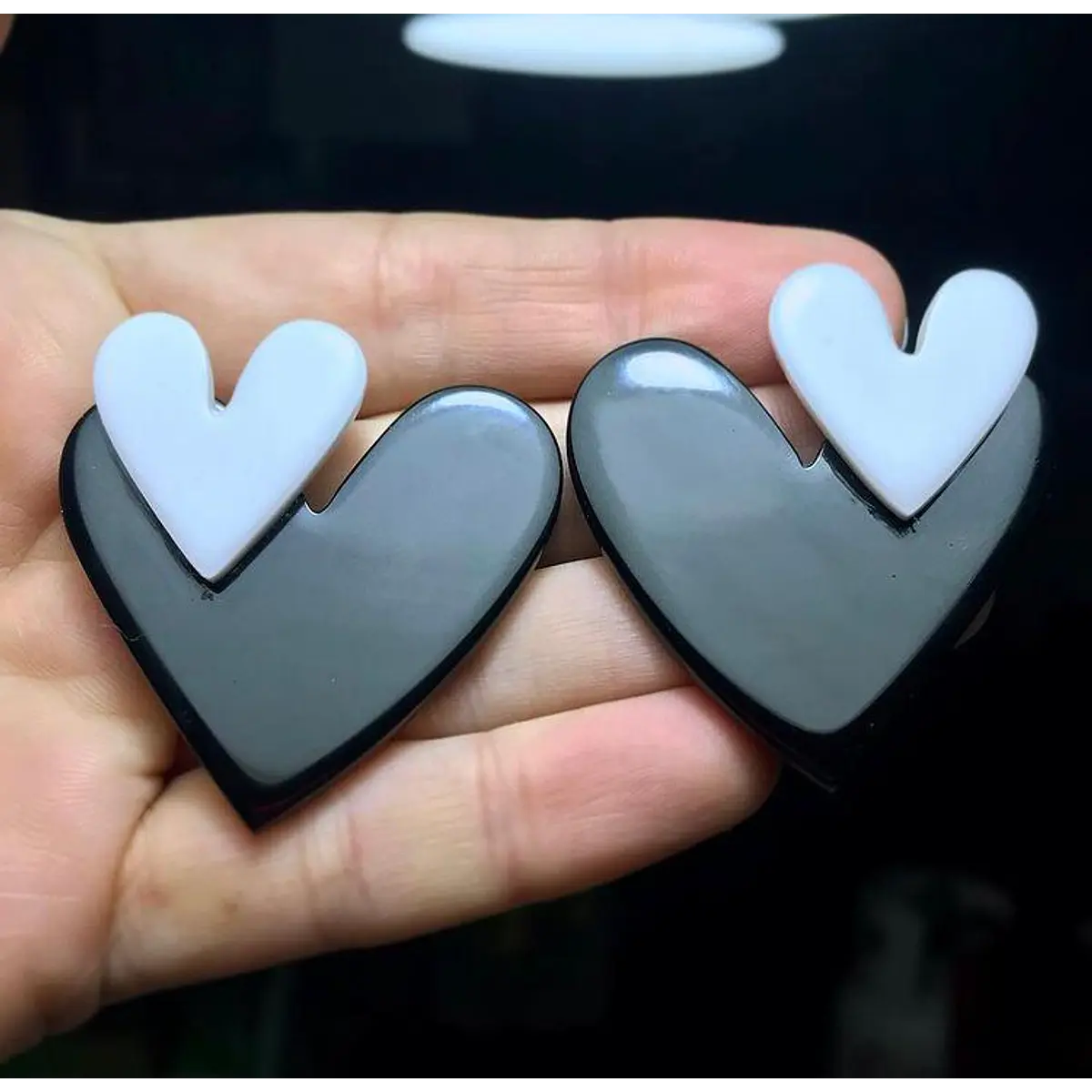 Molde Aros Corazón Doble