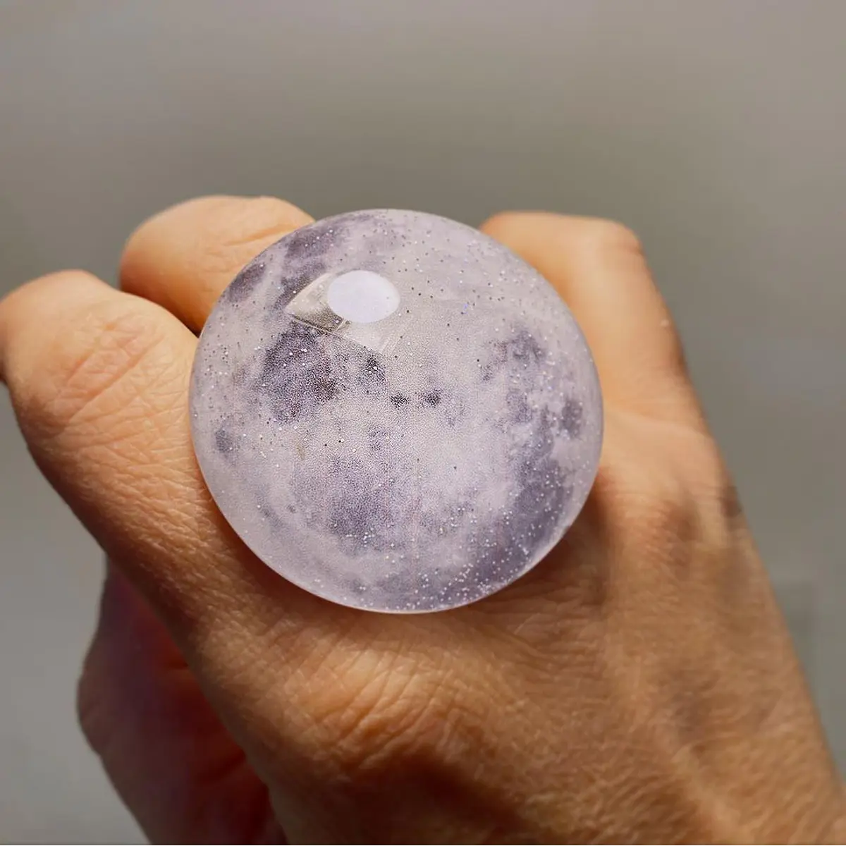 Anillo Nero Luna llena