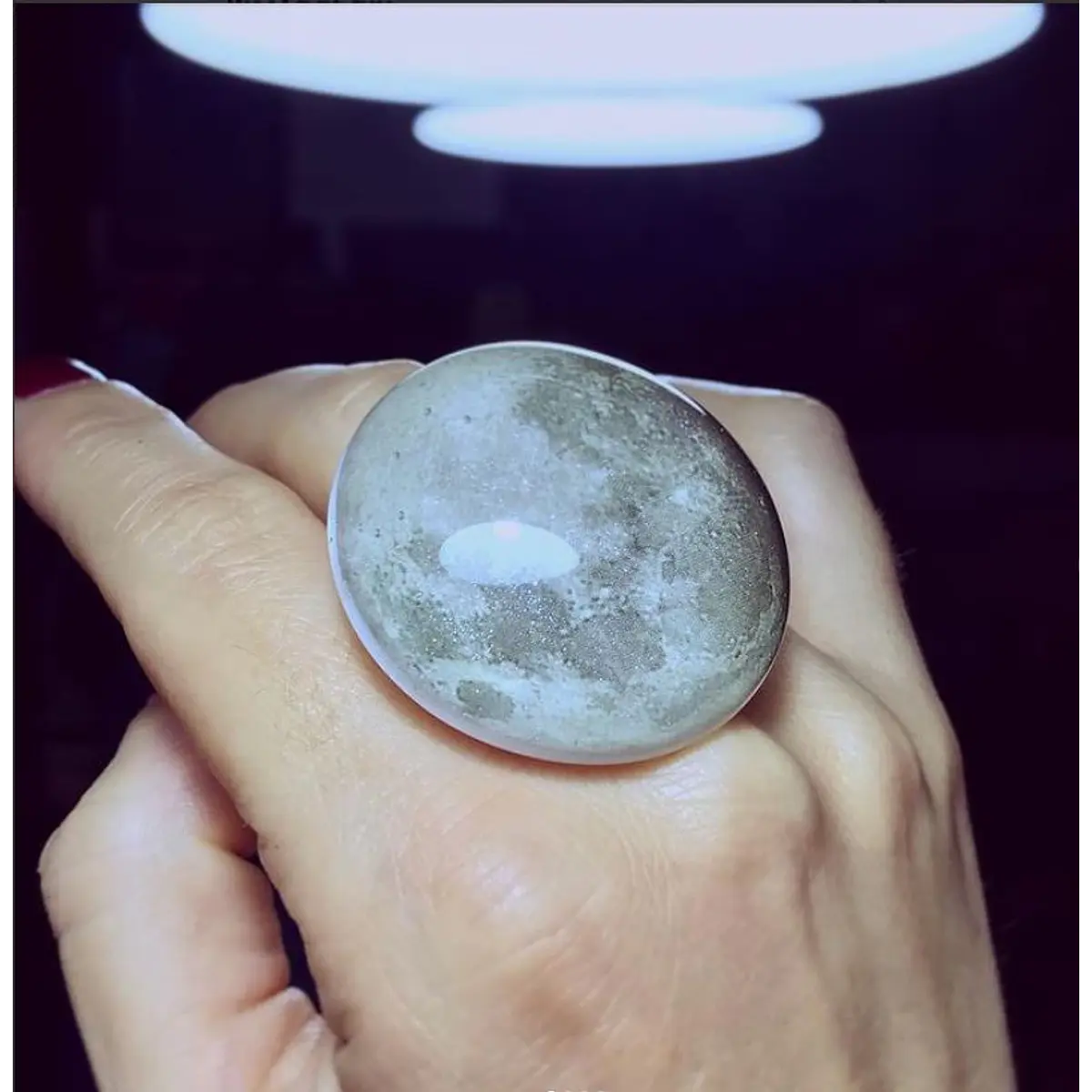 Anillo Nero Luna