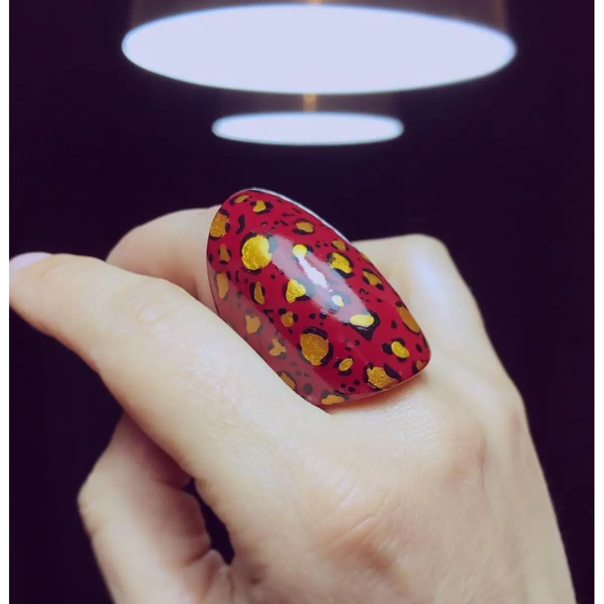 Anillo Riho animal print