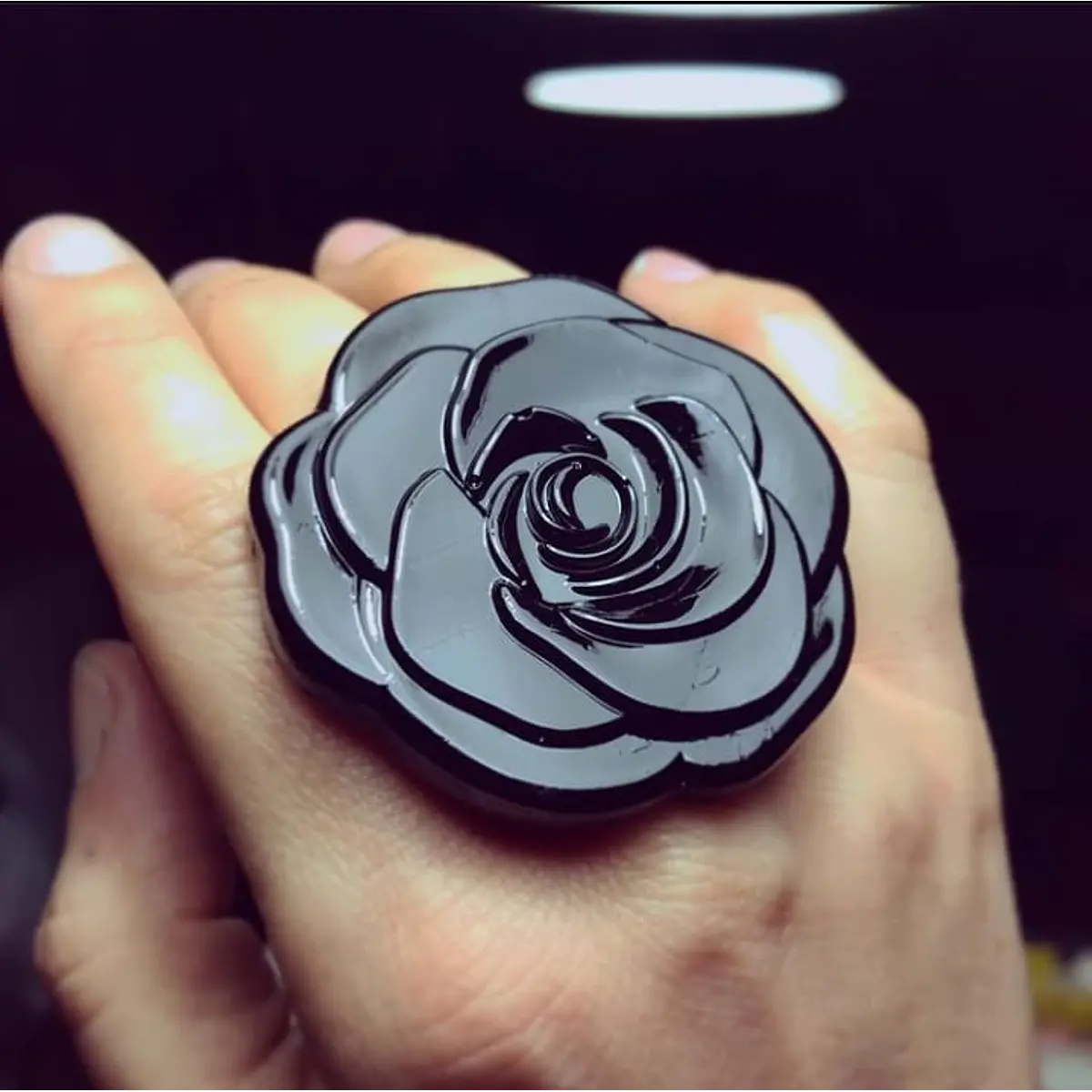 Anillo Rosa Plano