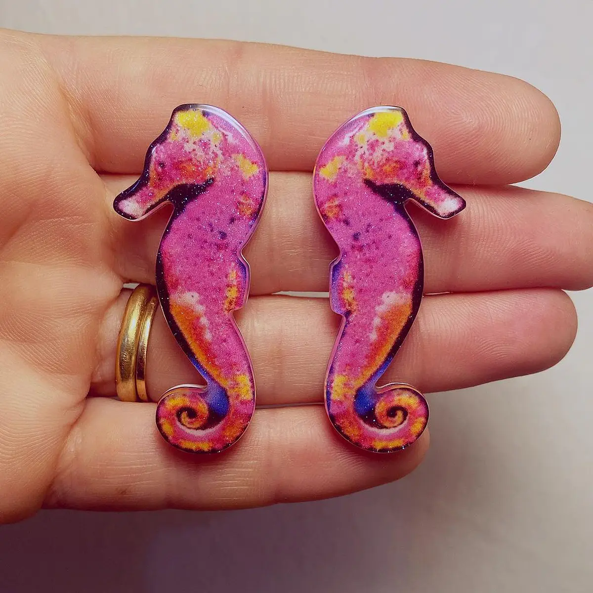 Aros Caballito de mar
