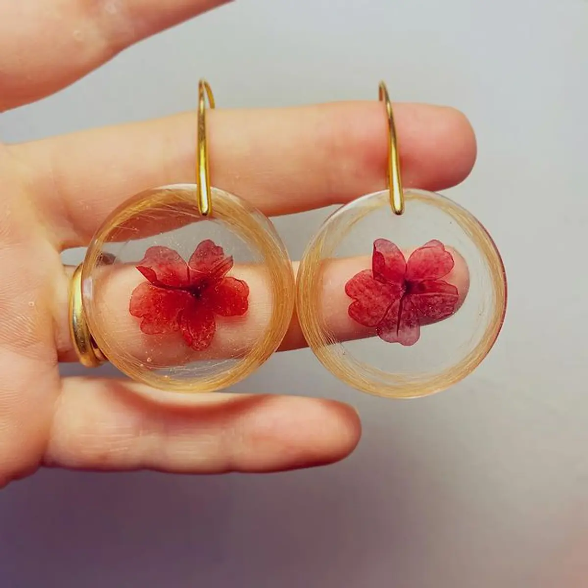 Aros tato tesoros y flores