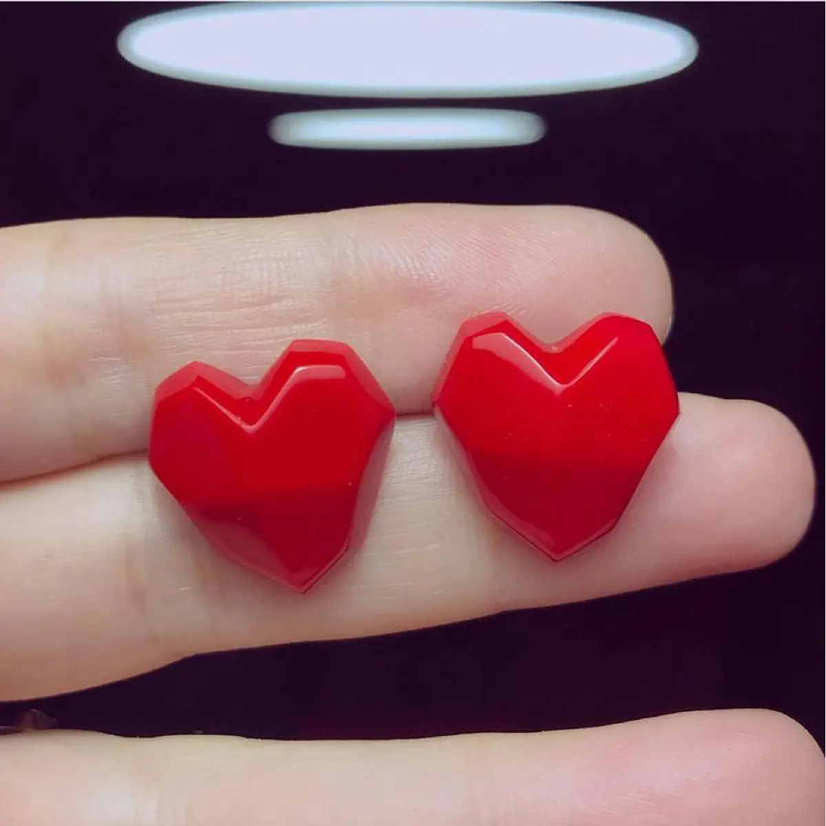 Molde Aros corazón Facetado