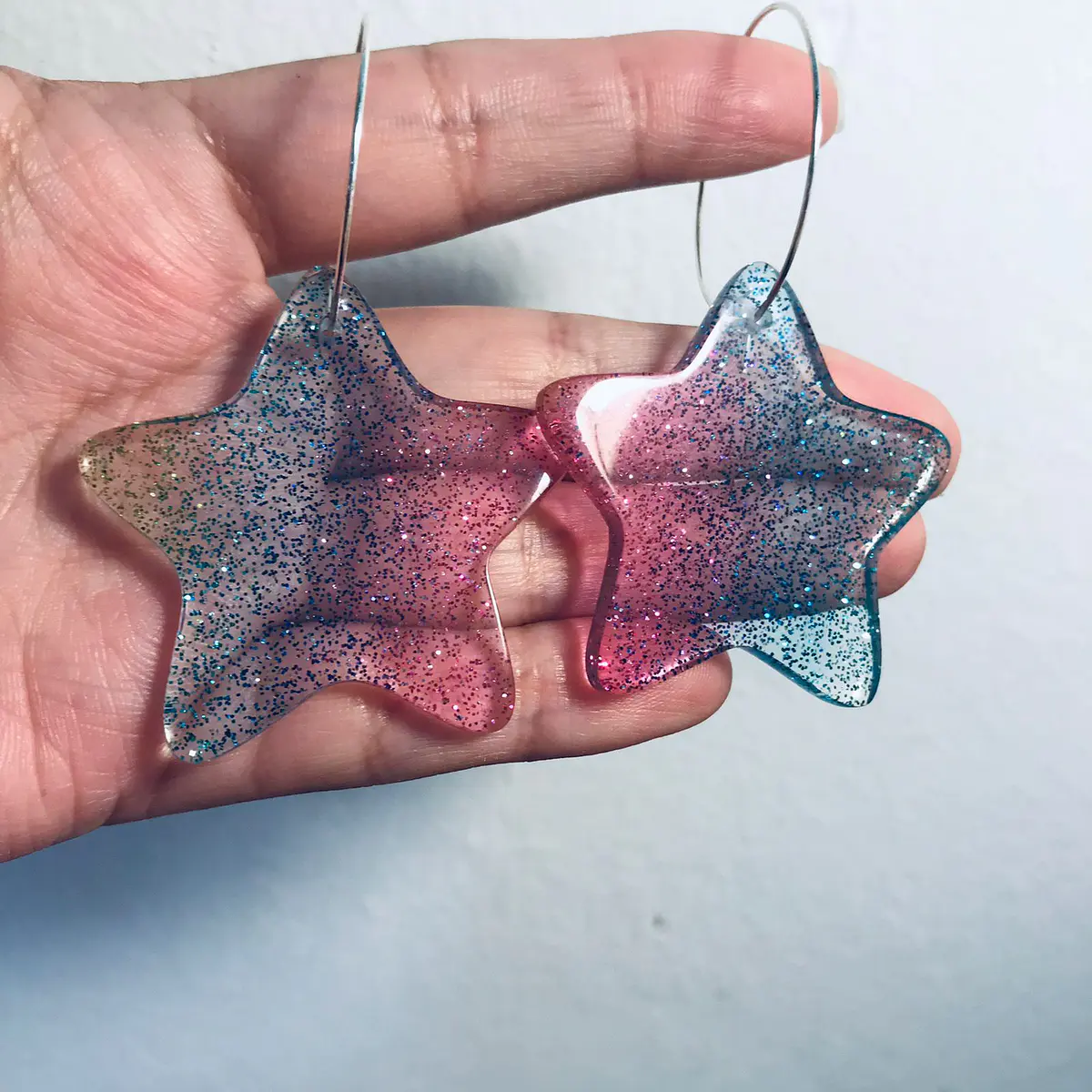Aros estrellas colores y brillos