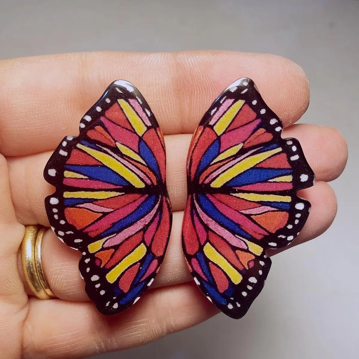 Aros Mariposas full Color