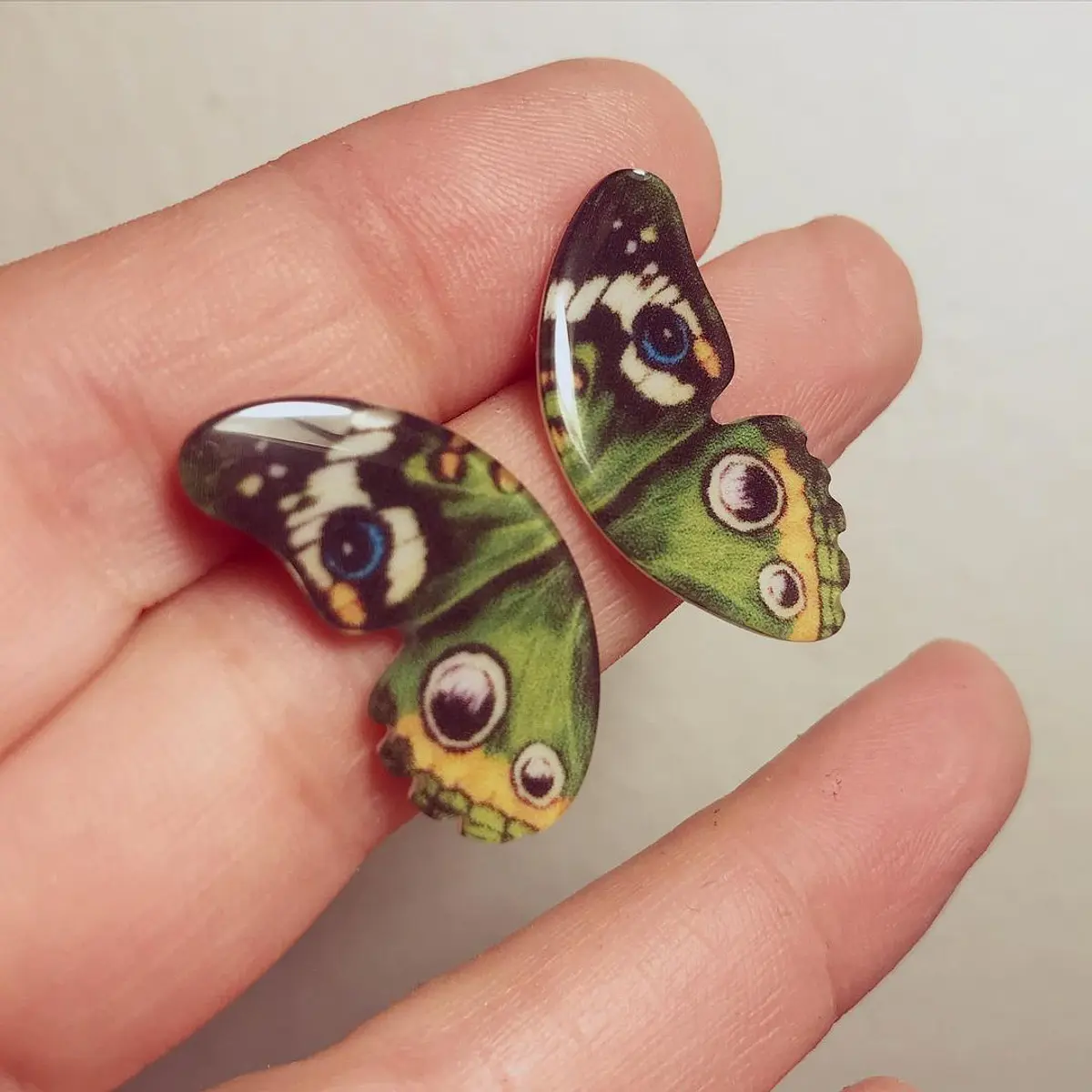 Mini Aros mariposa Monarca
