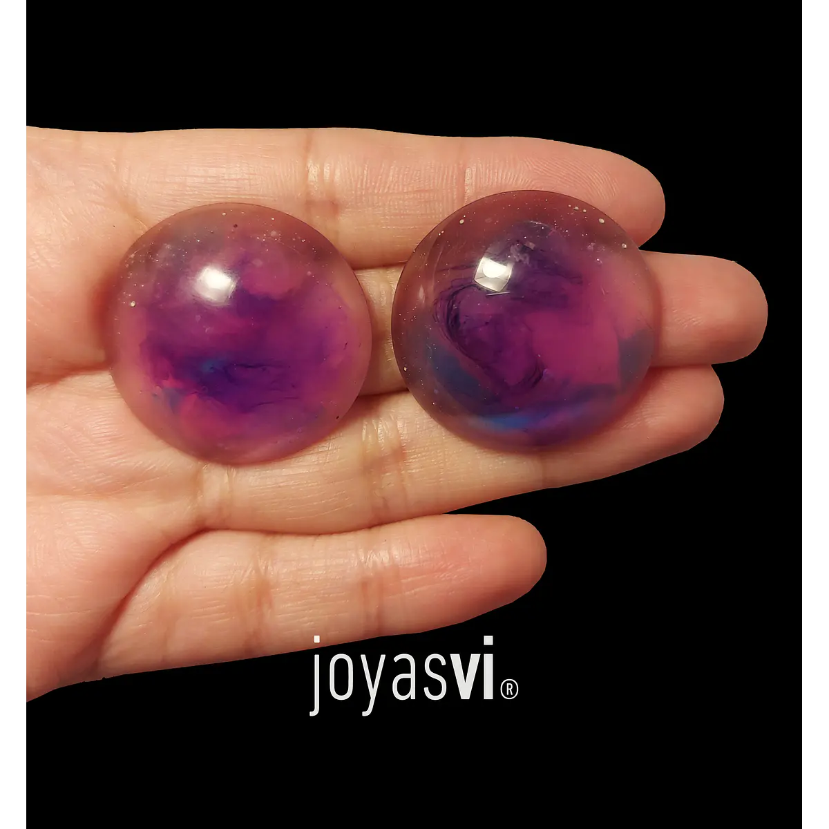 Aros Nero s marmolados galaxia STOCK