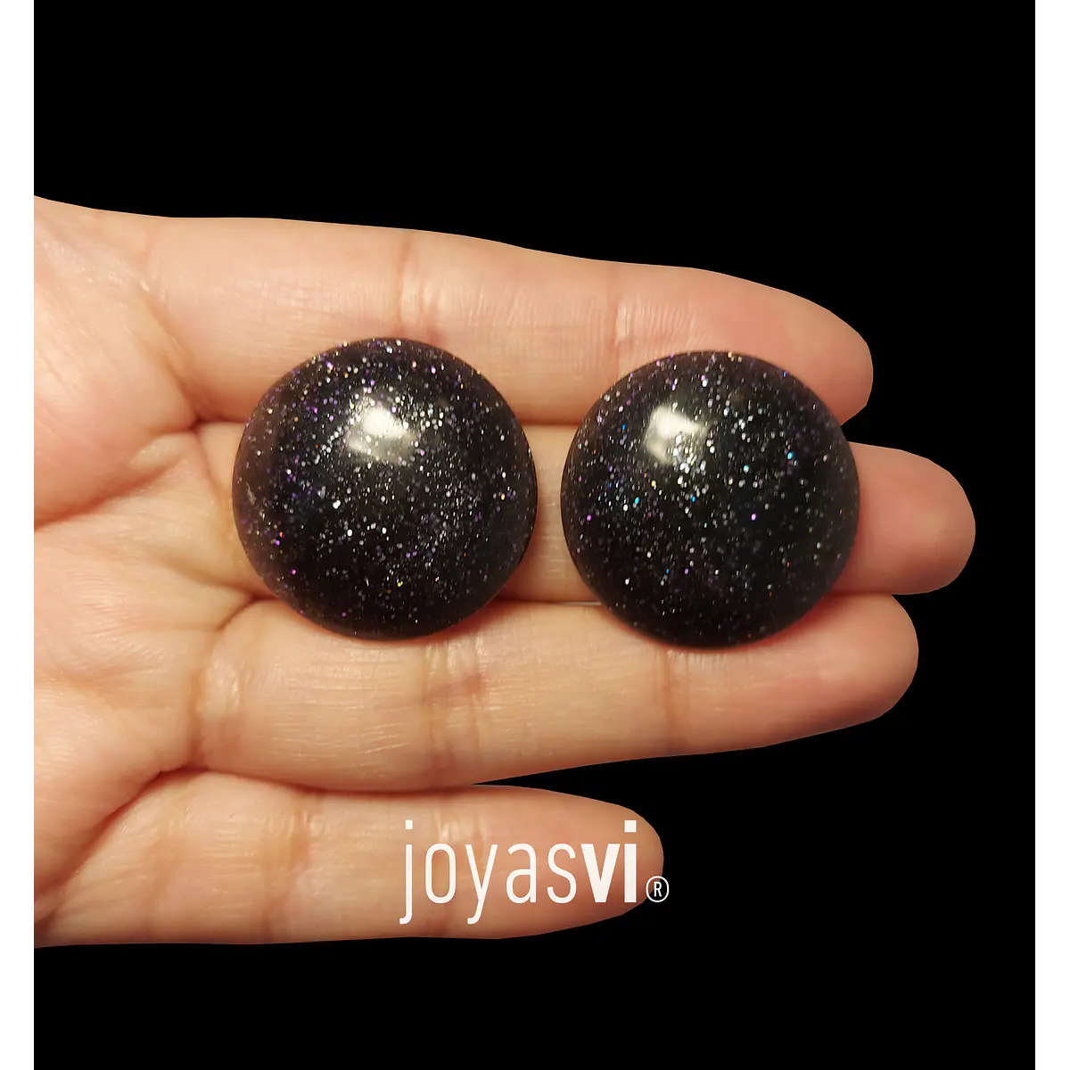 Aros Nero s negros brillos STOCK