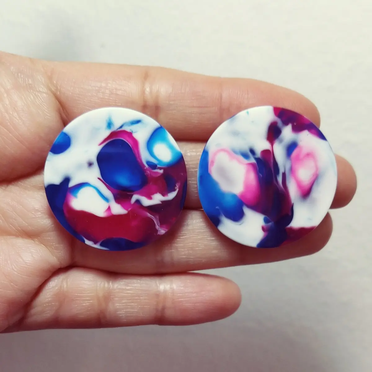Aros Tato s marmolados azules STOCK