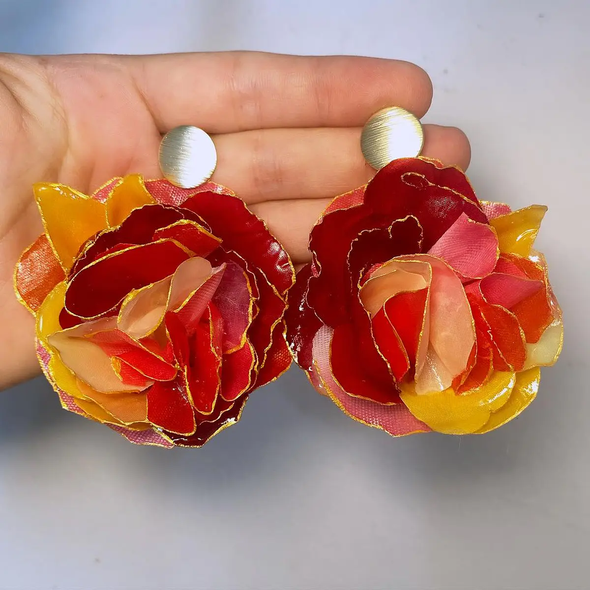 Aros Orgánicos tonos fuego