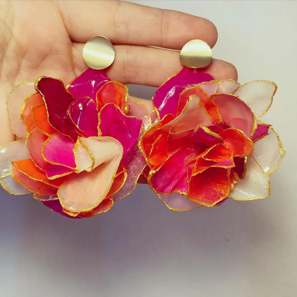 Aros Orgánicos tonos delicados