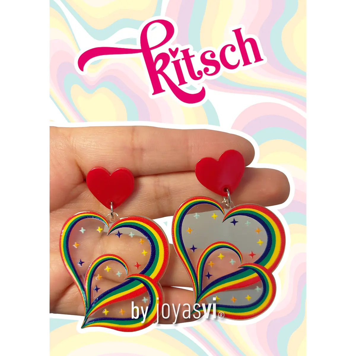 Aros Di-Love acrílicos KITSCH STOCK