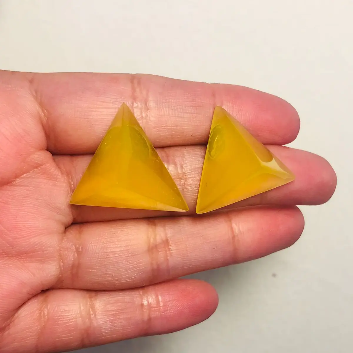 Aros trico amarillos STOCK