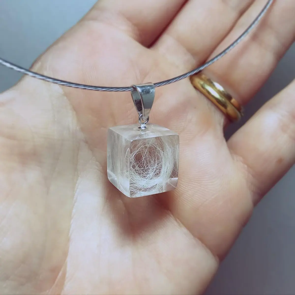 Colgante Cubo cabello