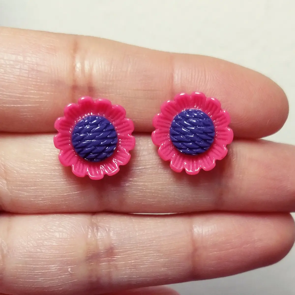 Mini aritos flor STOCK