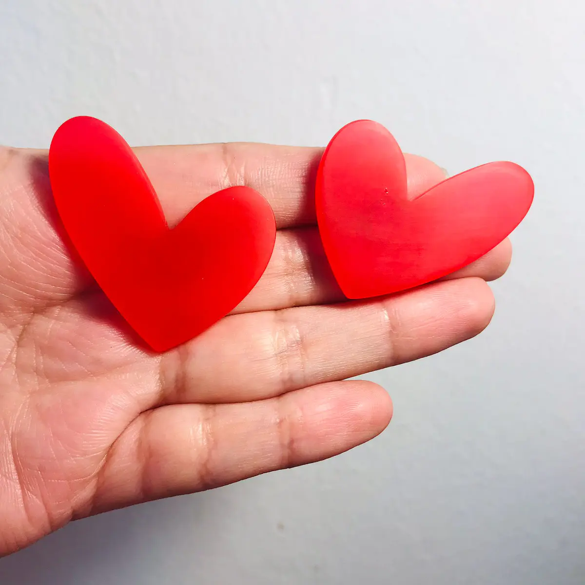 Molde aros corazón irregular