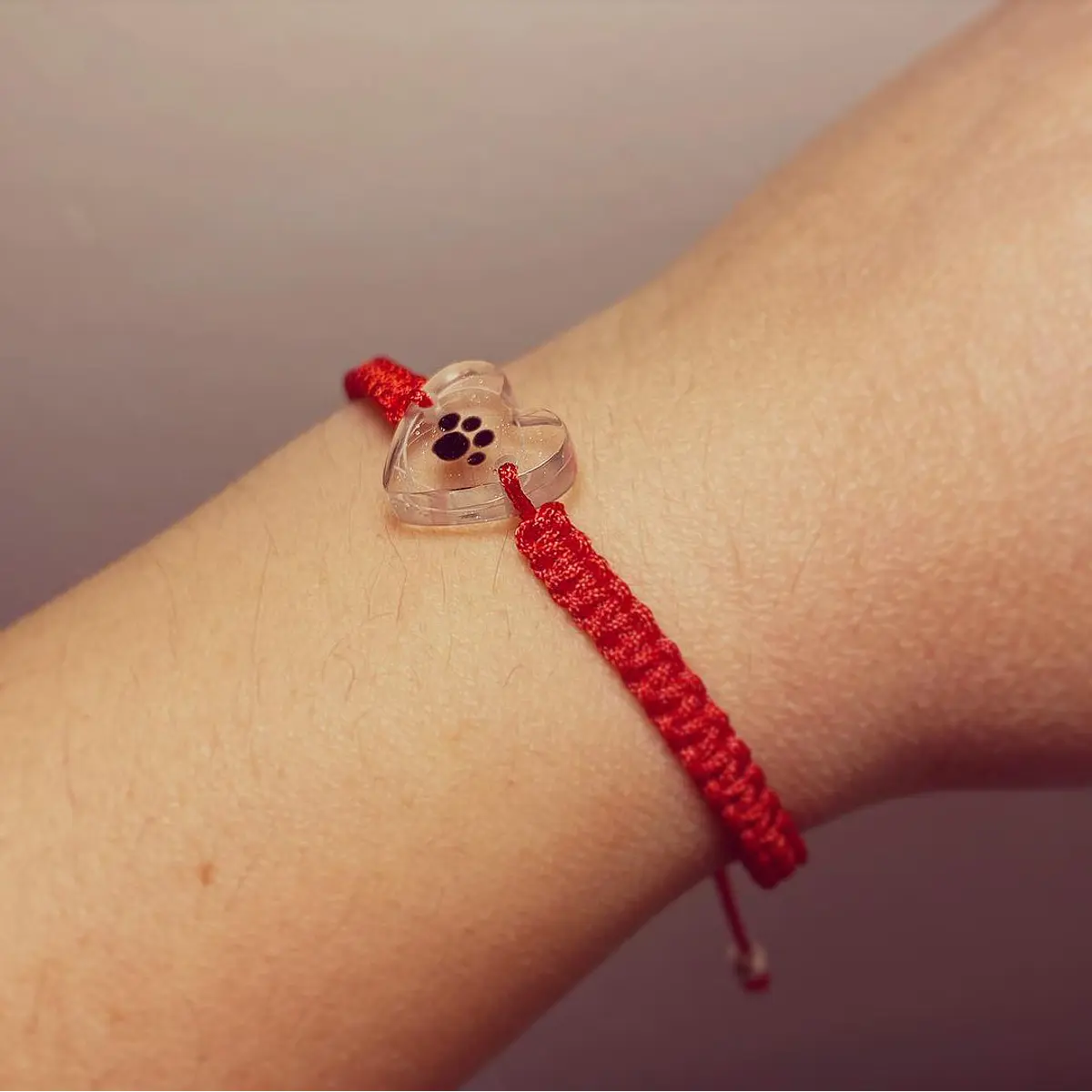 Pulsera corazón xs pelitos y patita