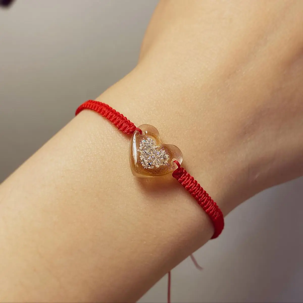 Pulsera doble corazón tesoro